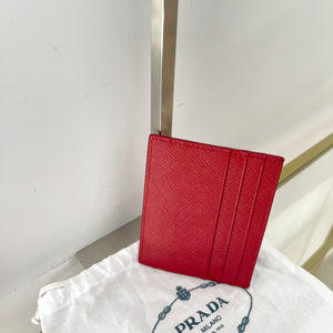 Portacarte in Saffiano Prada