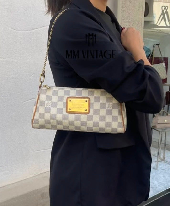 Pochette Eva Damier Azur Louis Vuitton