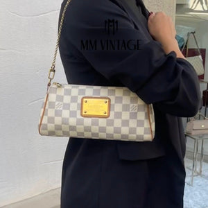Pochette Eva Damier Azur Louis Vuitton
