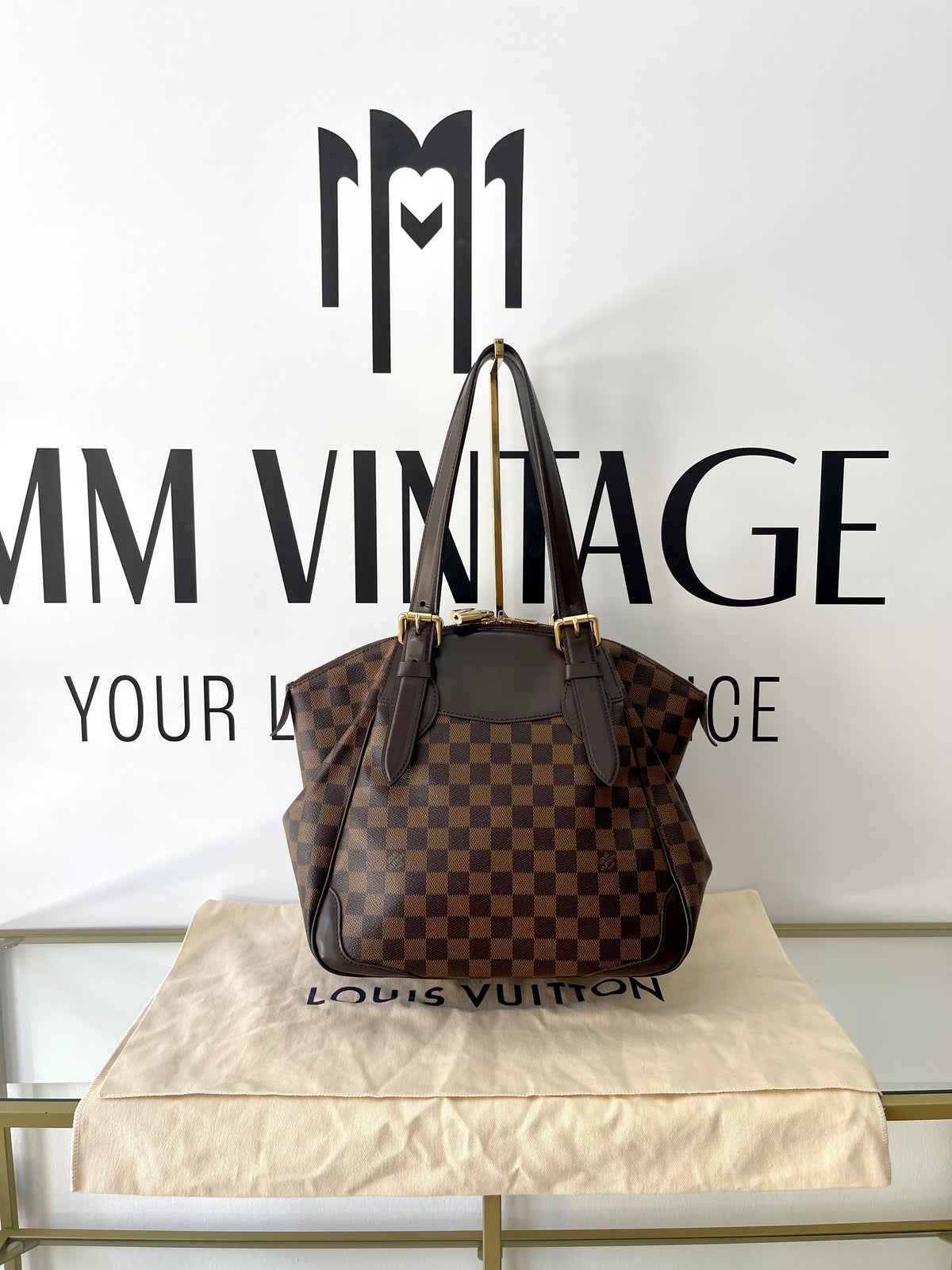 Borsa Verona GM Damier Ebène Louis Vuitton