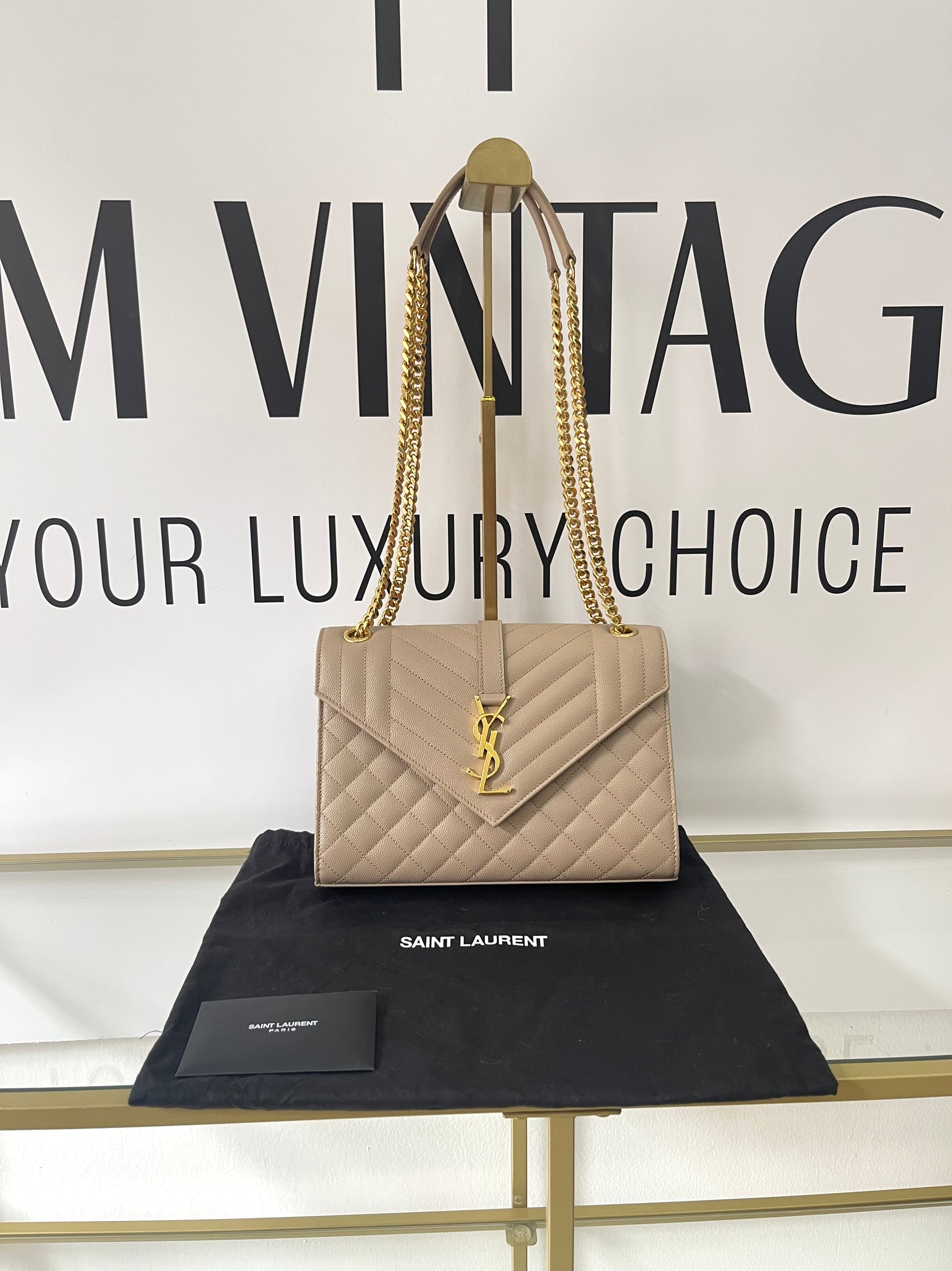 Borsa Envelope Medium Saint Laurent