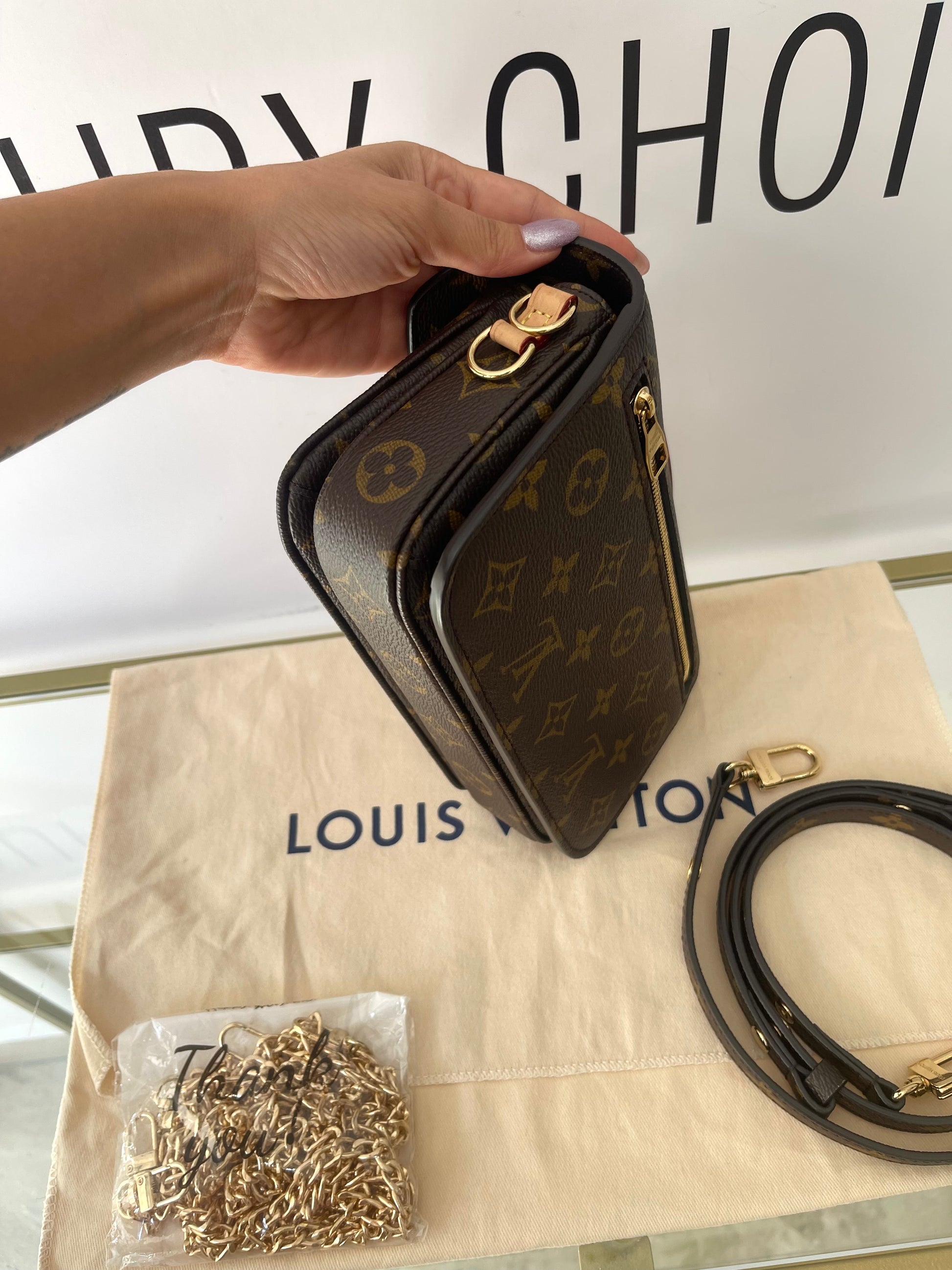 Borsa Métis East West Monogram Louis Vuitton