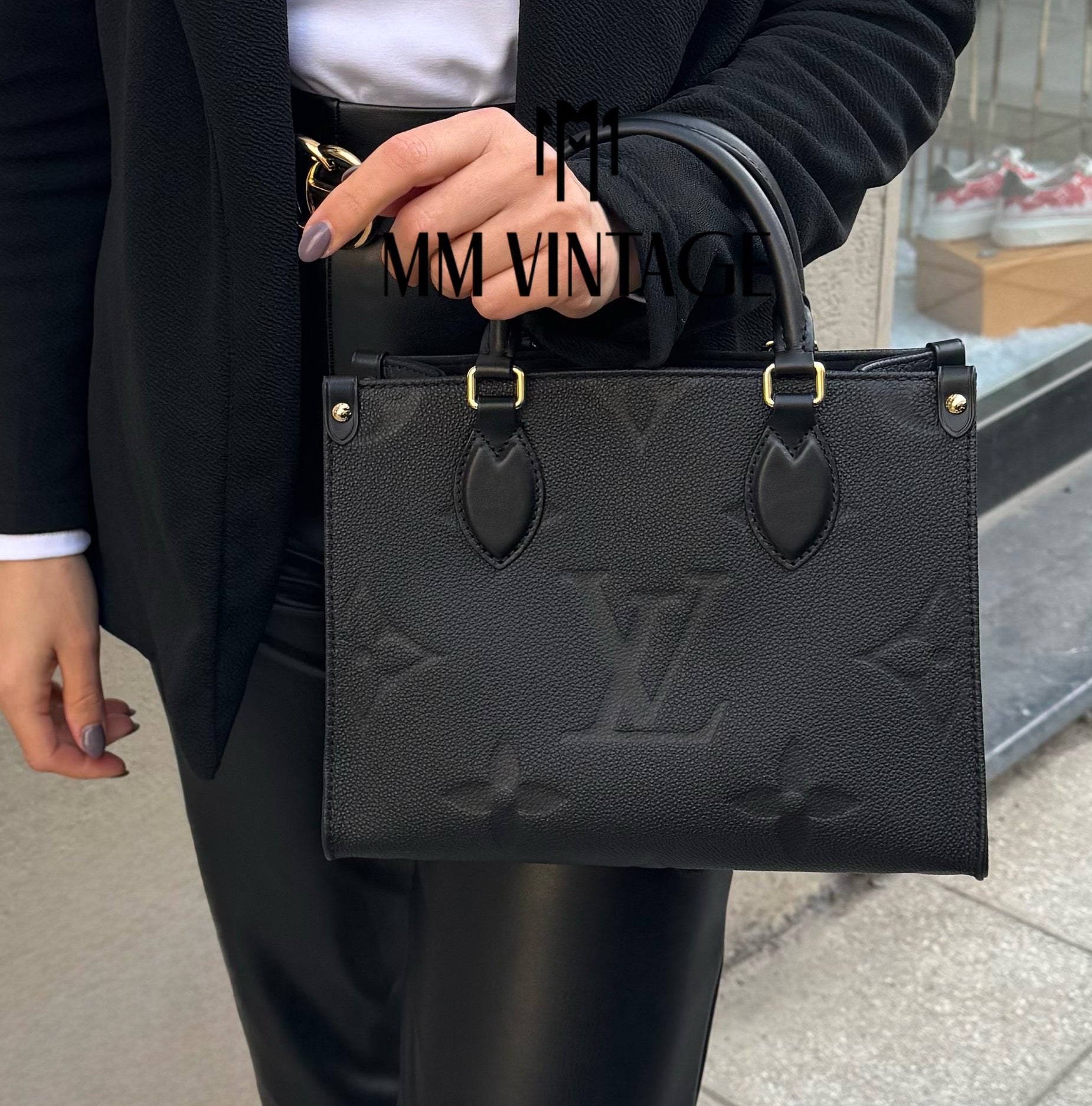 Borsa OnTheGo PM Monogram Empreinte Louis Vuitton