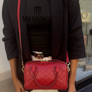 Bauletto Boston Guccissima Gucci
