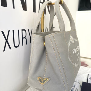 Borsa Shopping Bag Canapa Prada