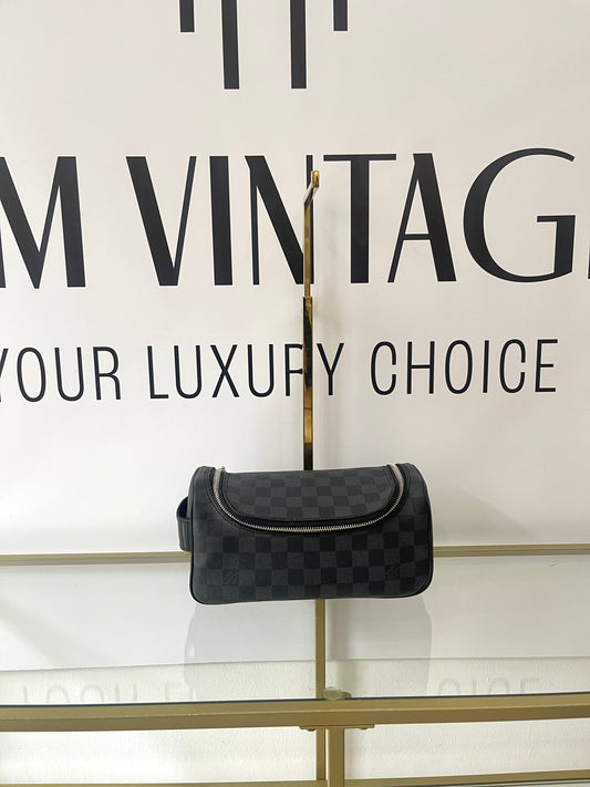 Toiletry Bag Damier Graphite Louis Vuitton