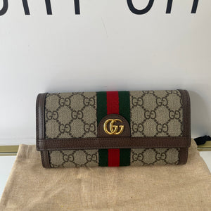 Portafoglio Continental Ophidia GG Gucci