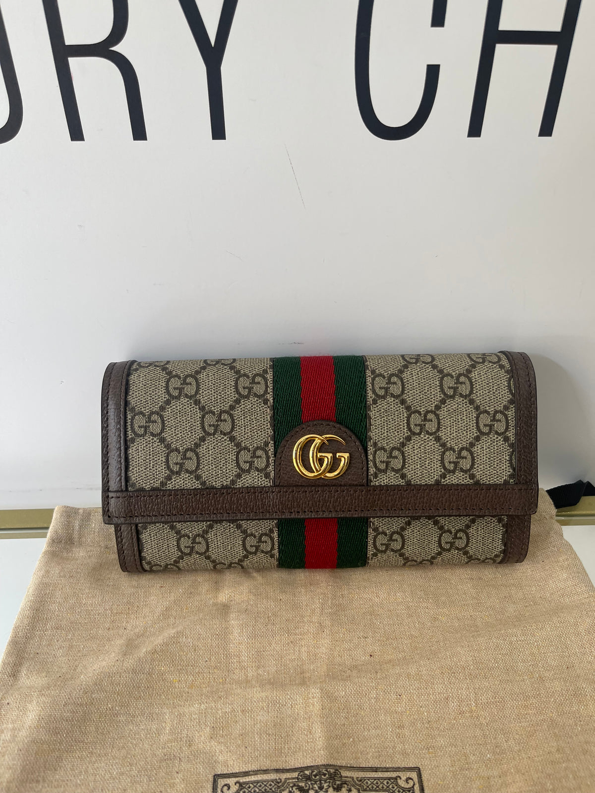 Portafoglio Continental Ophidia GG Gucci