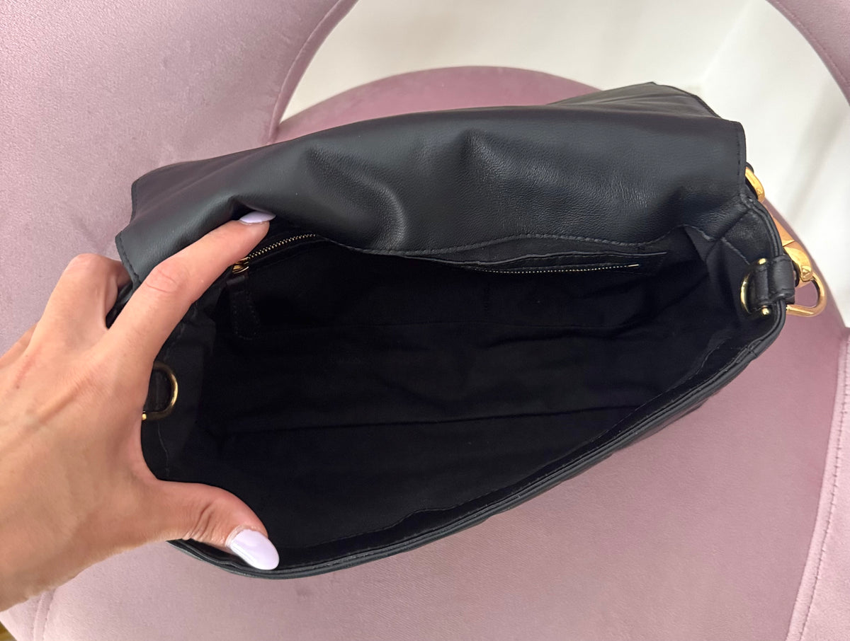 Borsa Baguette FF Fendi
