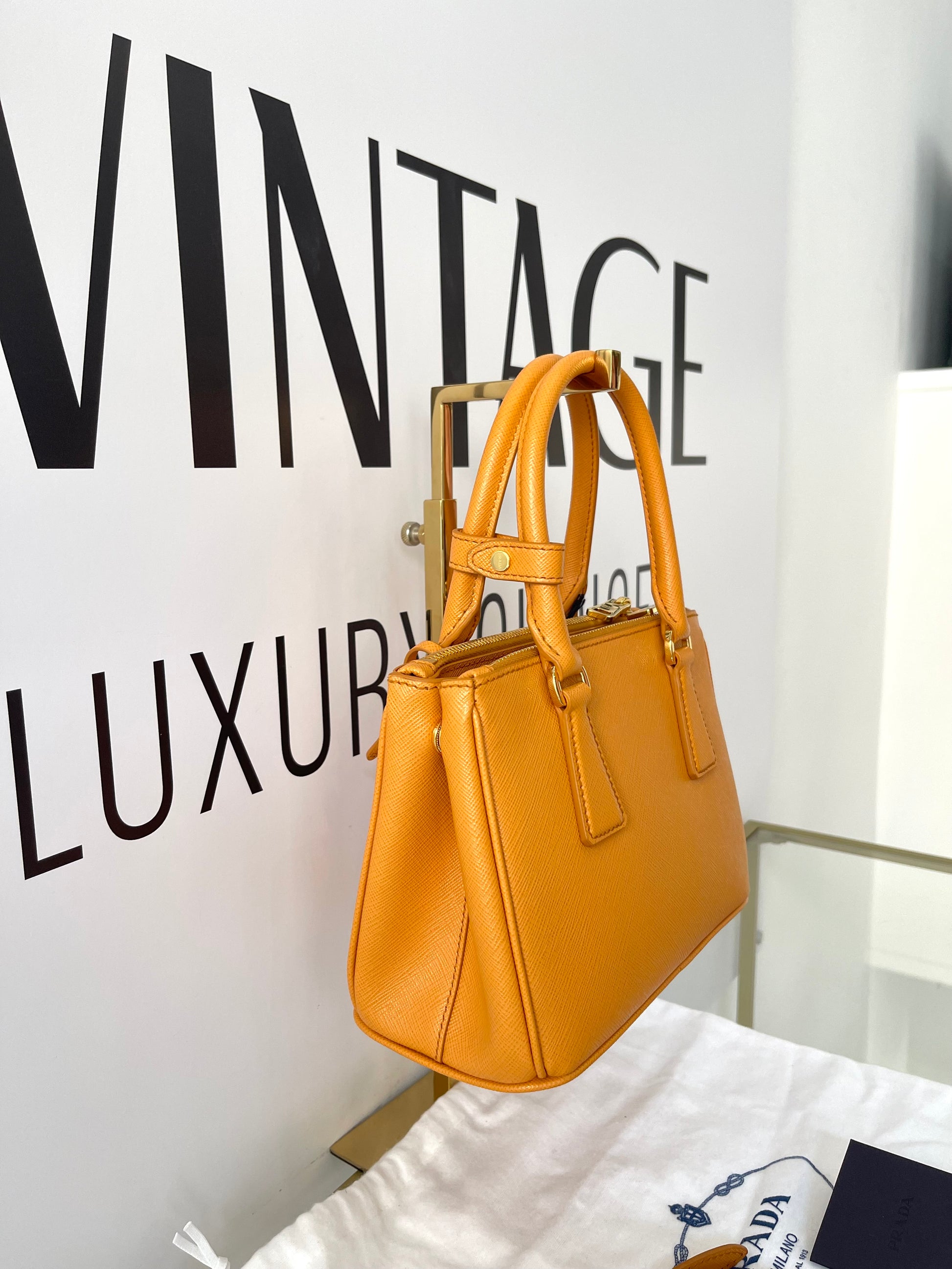 Borsa Galleria Mini in Saffiano Prada