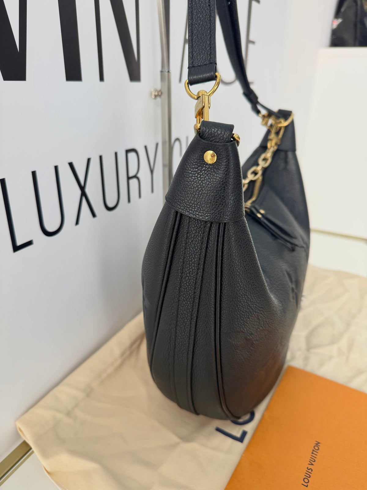 Borsa Loop Hobo Monogram Empreinte Louis Vuitton