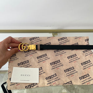 Cintura reversibile GG Marmont 2 cm Gucci