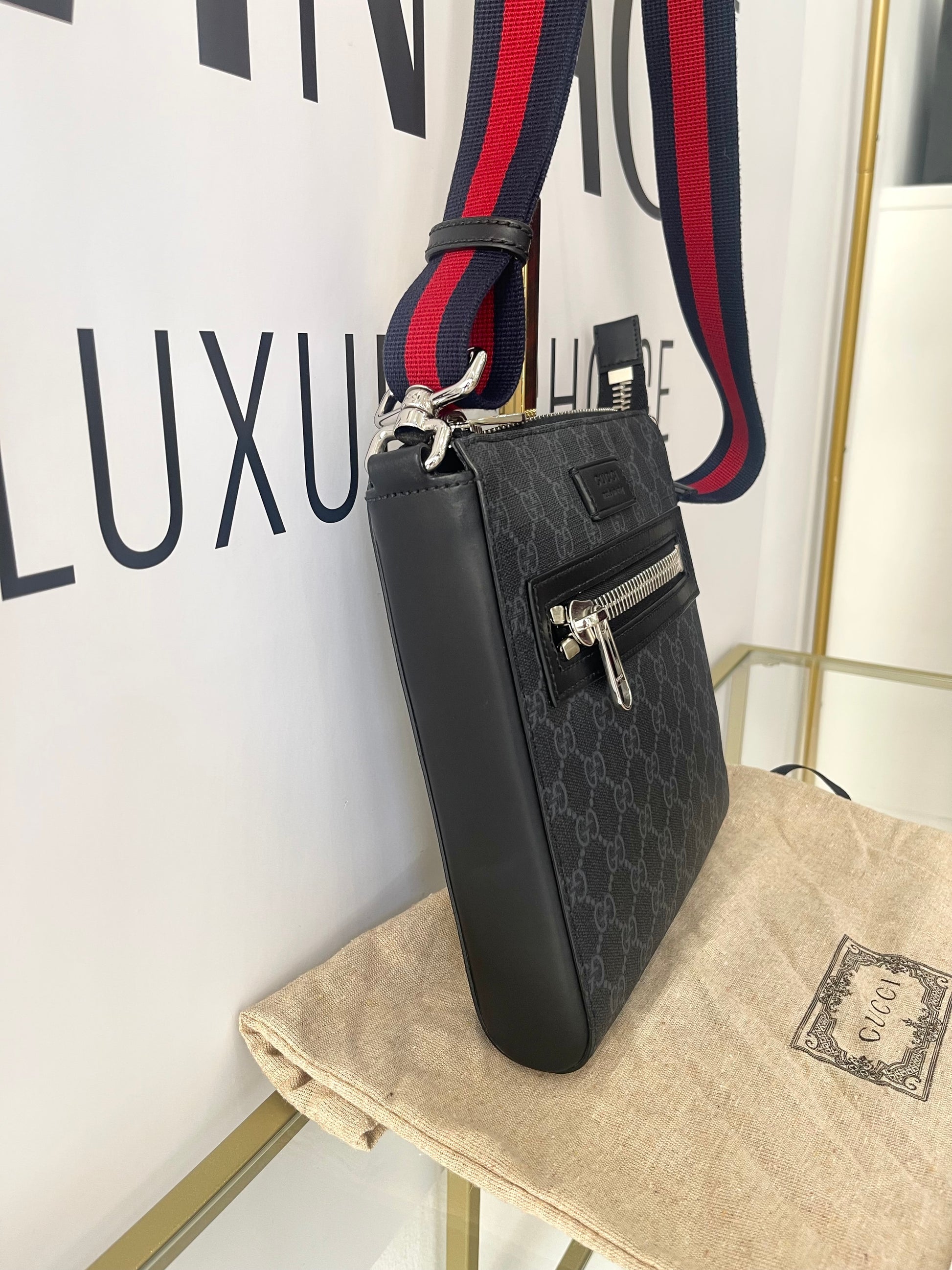 Borsa GG Supreme Nero Gucci