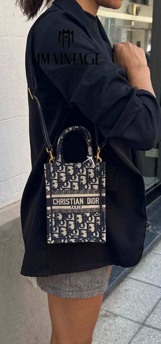 Borsa Dior Book Tote Mini Christian Dior