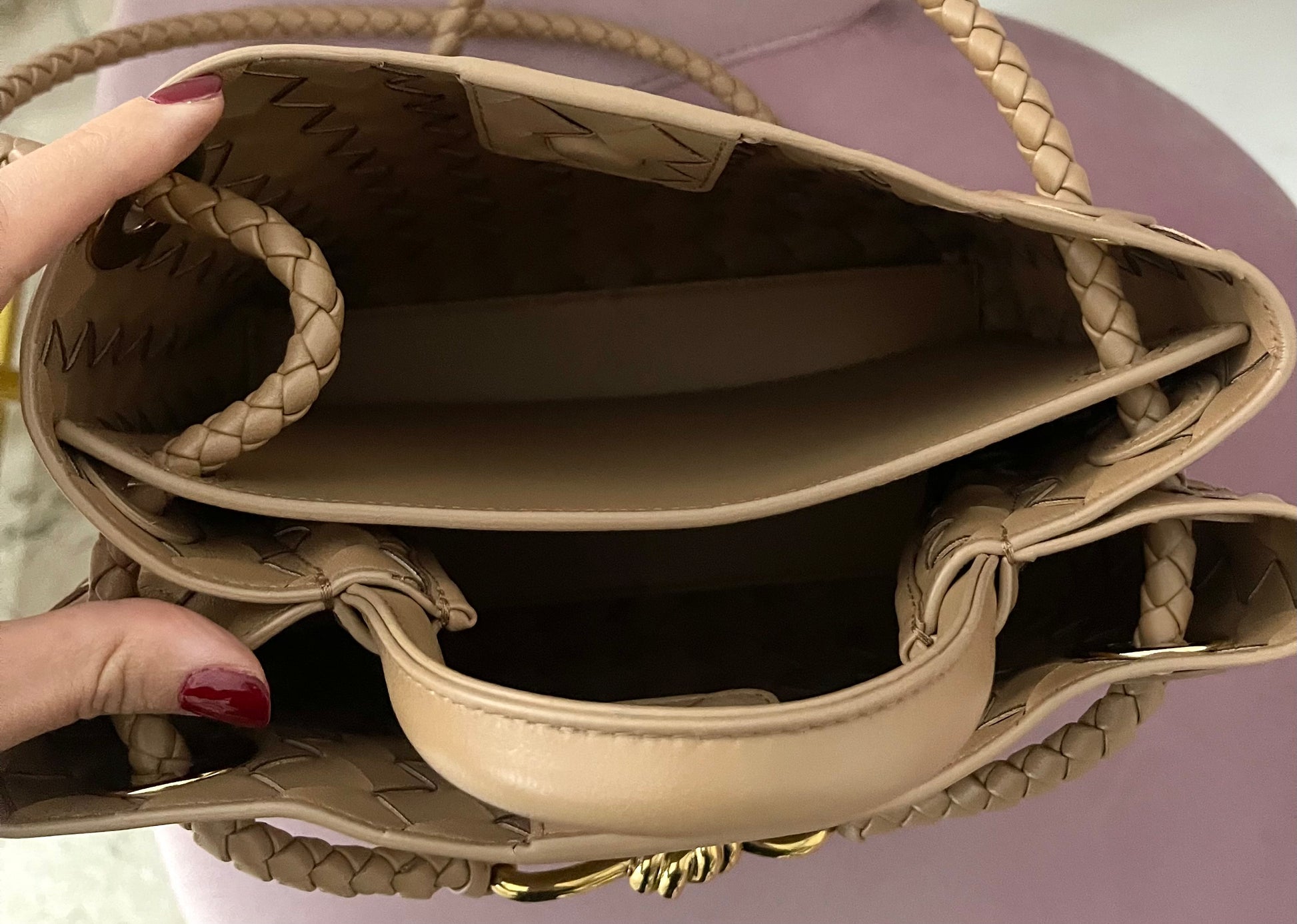 Borsa Andiamo misura piccola Bottega Veneta