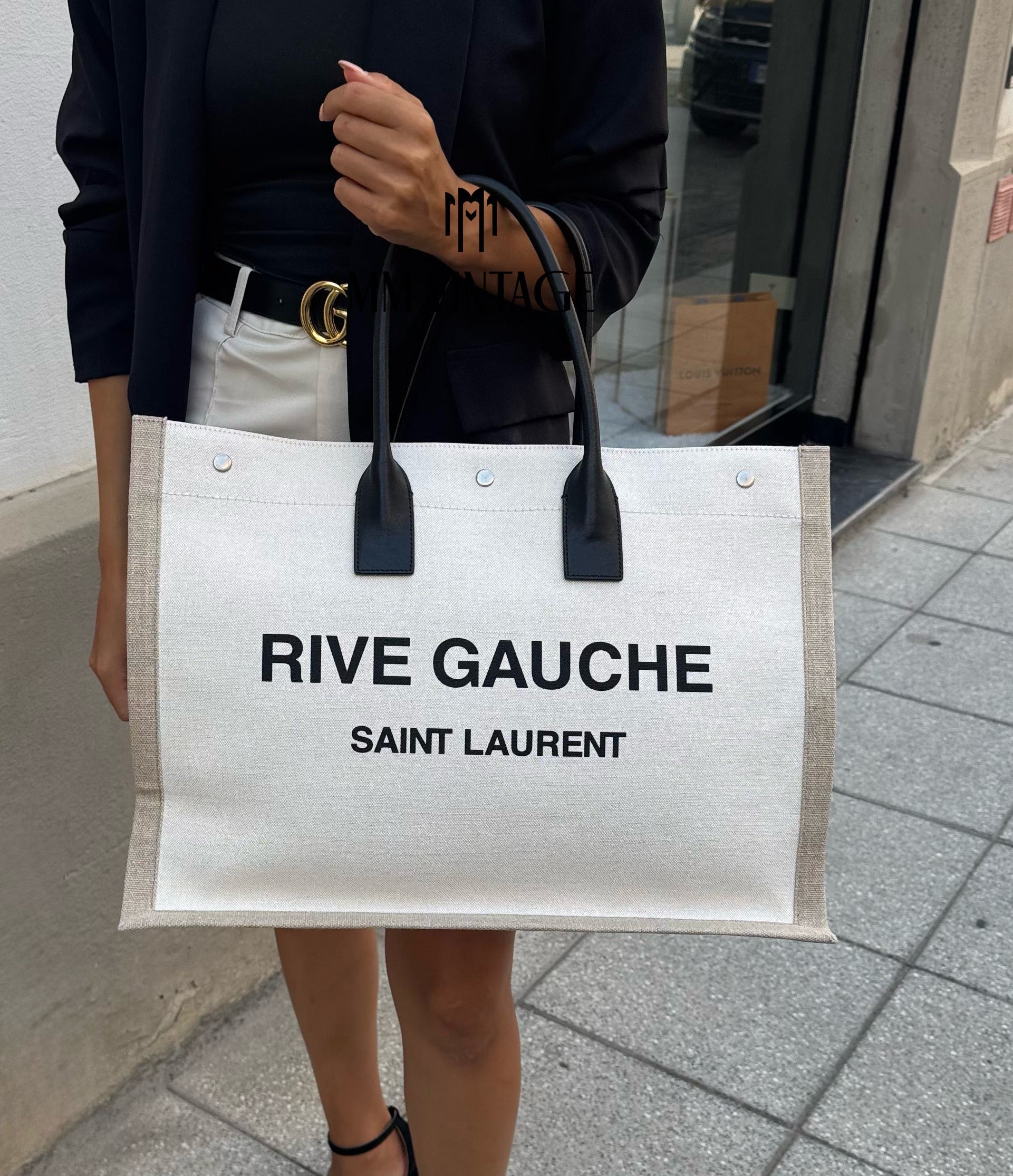 Borsa Tote Rive Gauche Saint Laurent