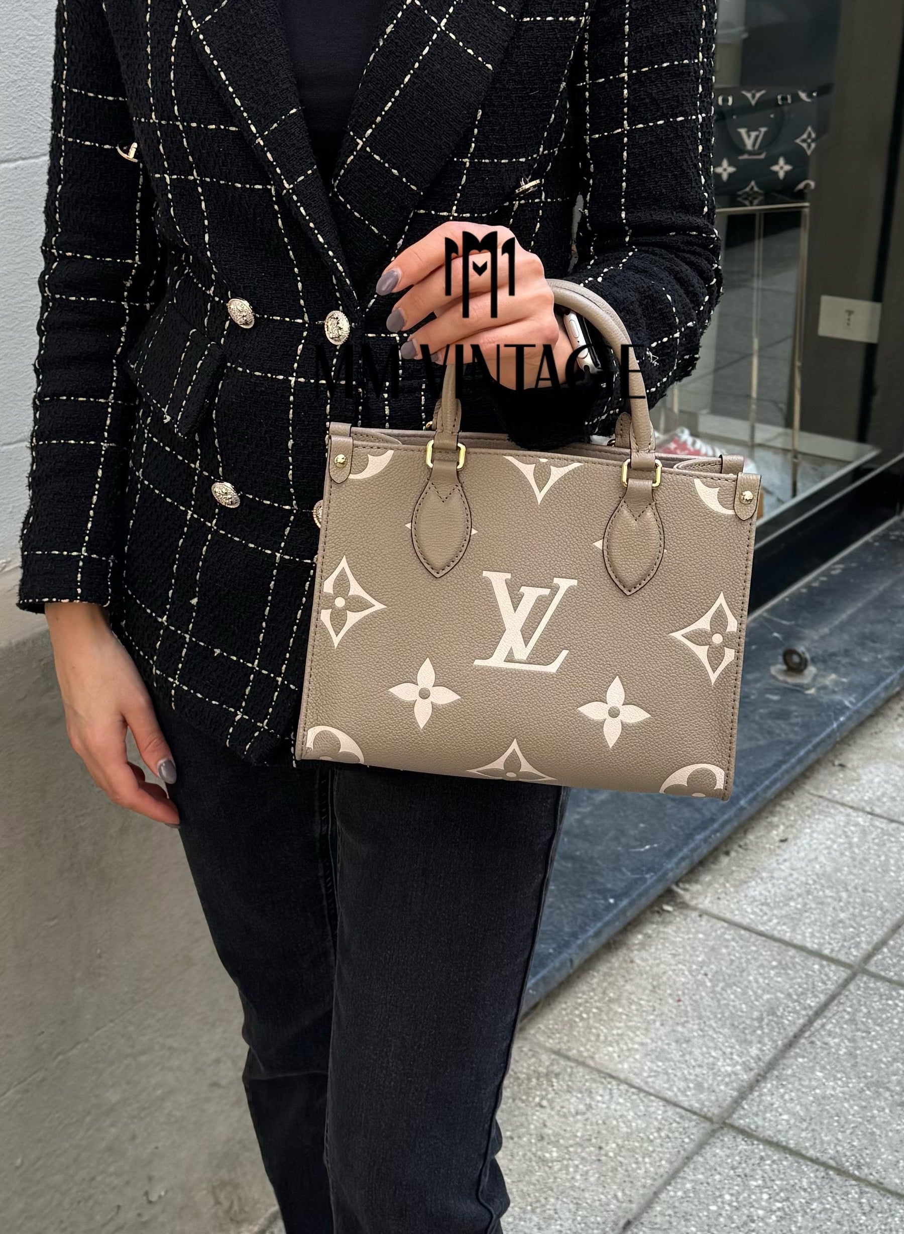 Borsa OnTheGo PM Monogram Empreinte Louis Vuitton