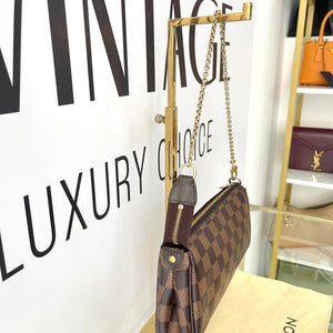 Borsa Eva Damier Ebène Louis Vuitton