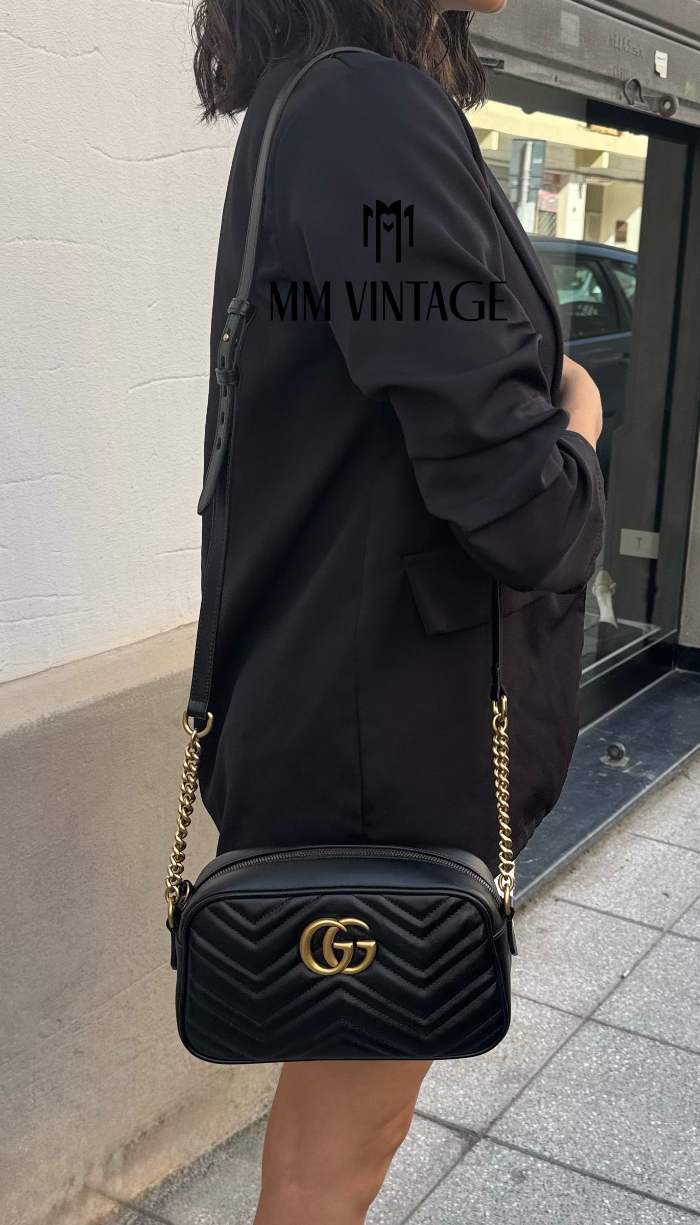 Borsa Camera Bag GG Marmont Matelassé Gucci