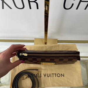 Borsa Eva Damier Ebène Louis Vuitton