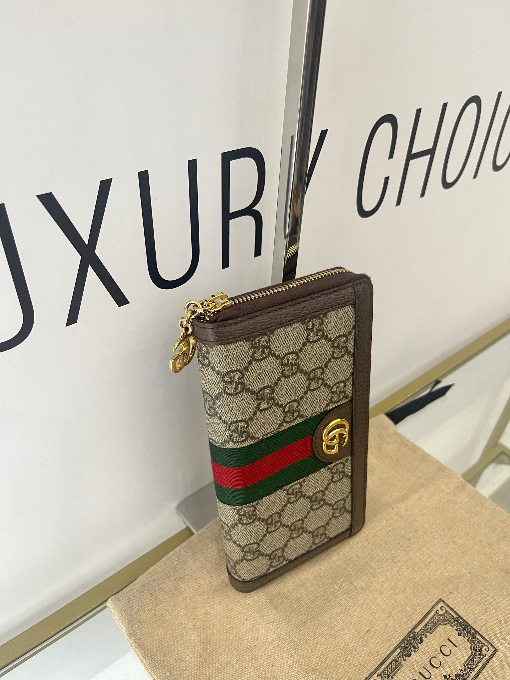Portafoglio Ophidia GG Supreme Gucci