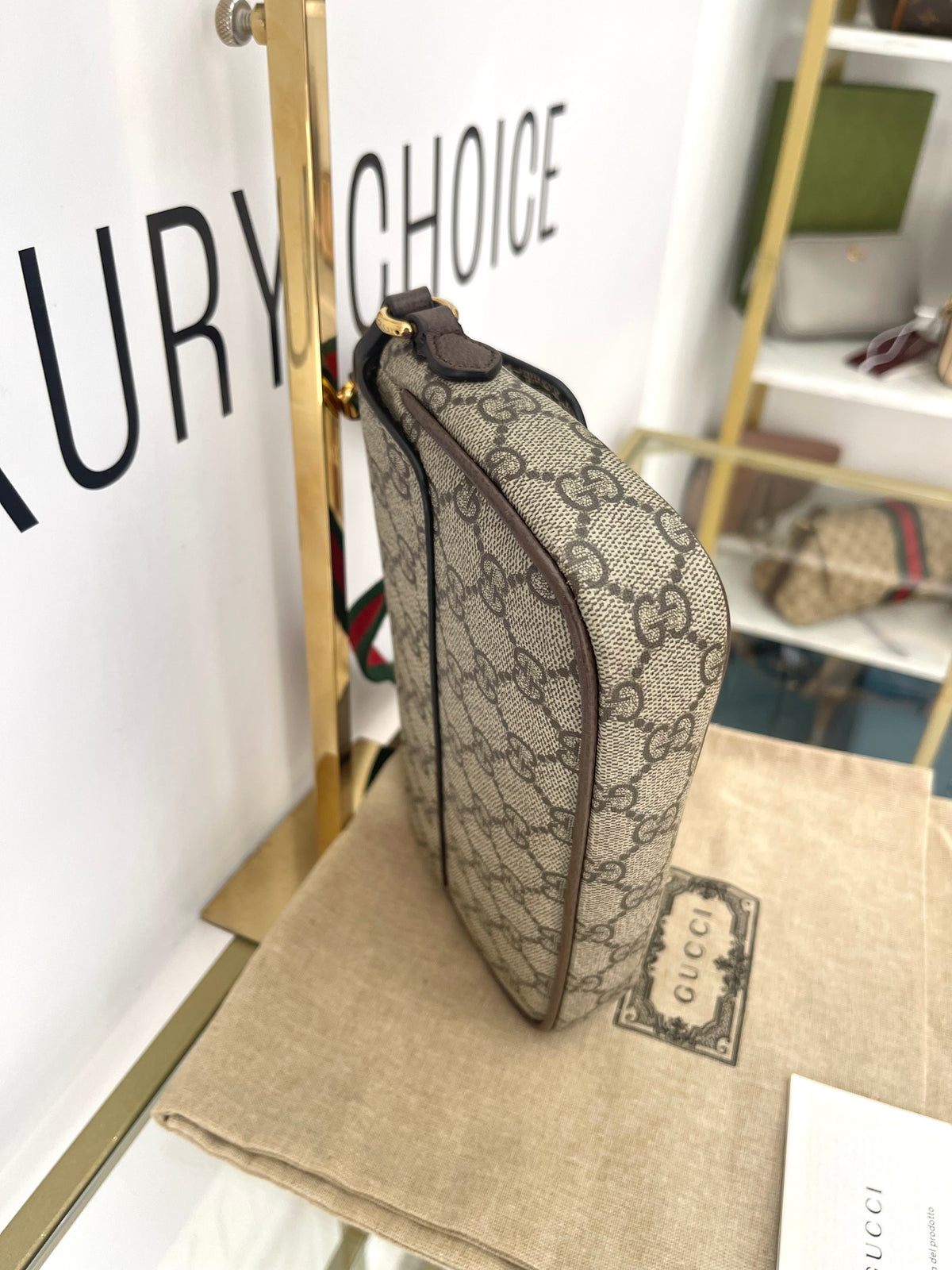 Pochette Ophidia GG Supreme Gucci