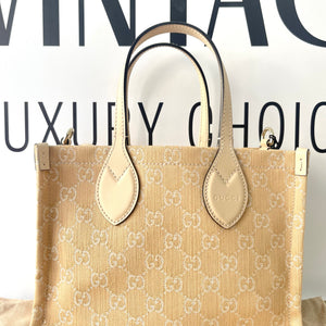 Borsa Shopping Ophidia in denim Gucci