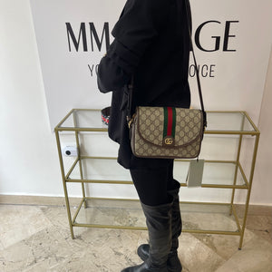 Borsa Ophidia GG Supreme dettaglio Web Gucci