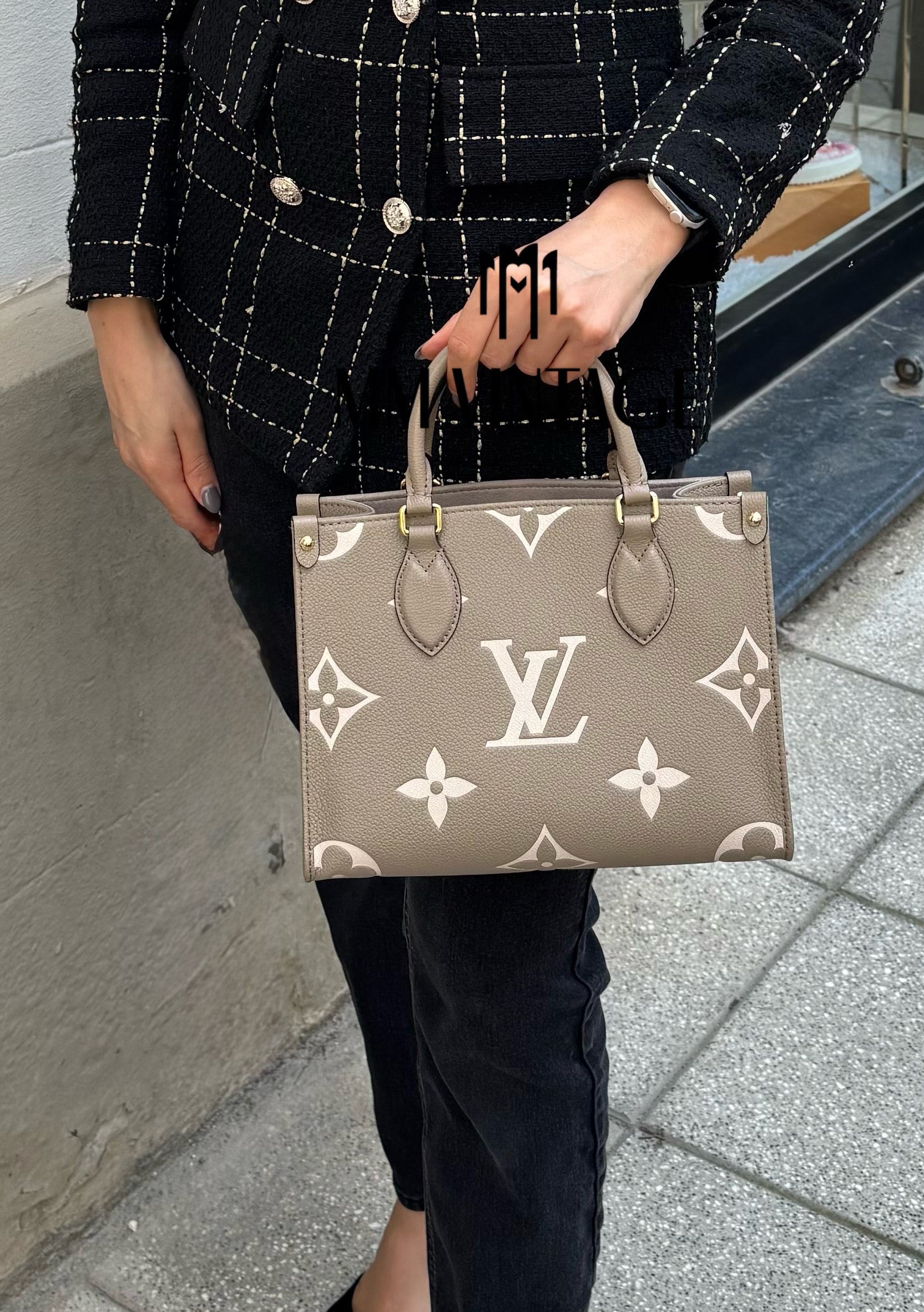 Borsa OnTheGo PM Monogram Empreinte Louis Vuitton