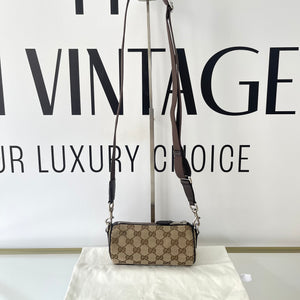 Borsa tracolla Cilindrica Mini GG Gucci