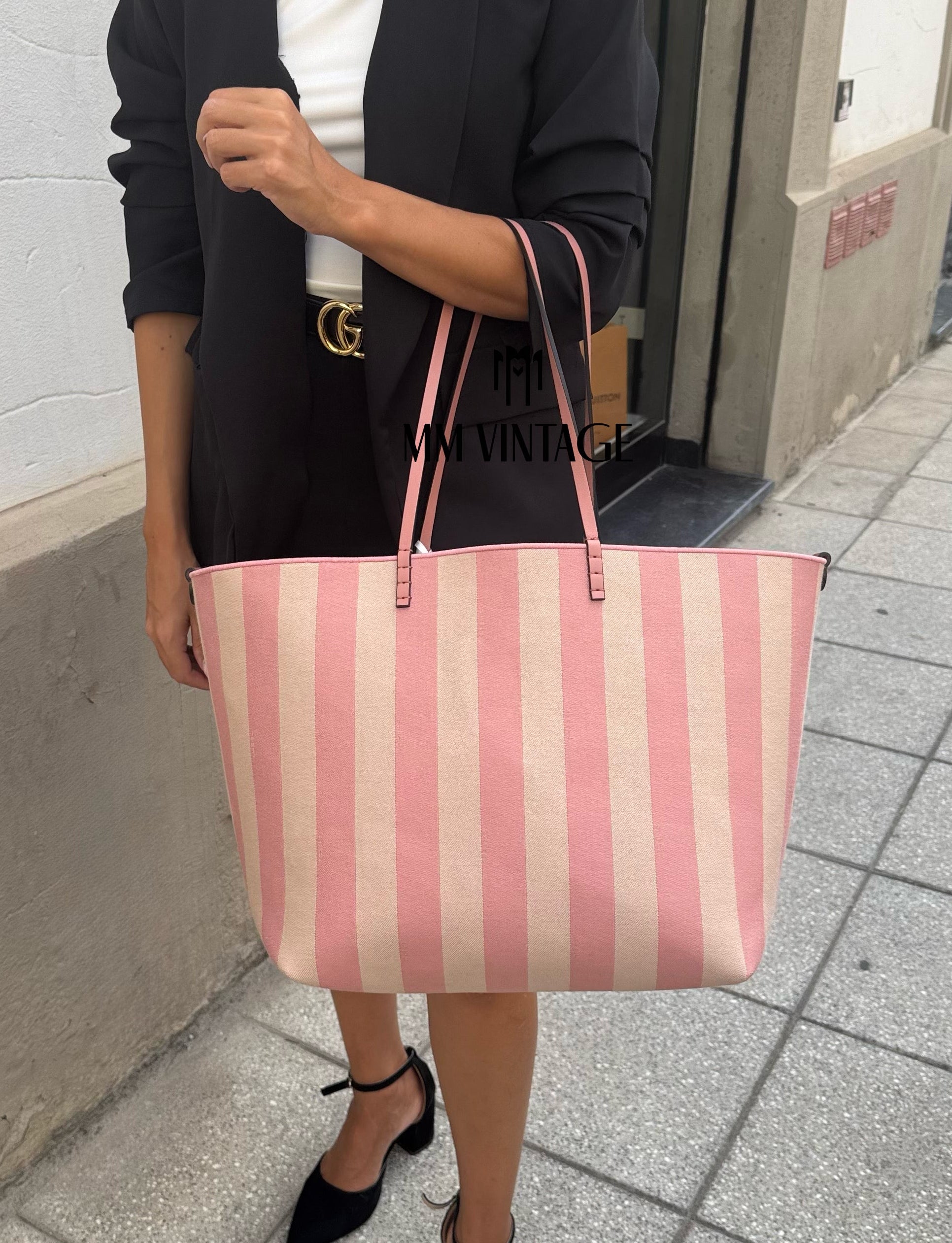 Borsa Shopping Roll Large reversibile Fendi