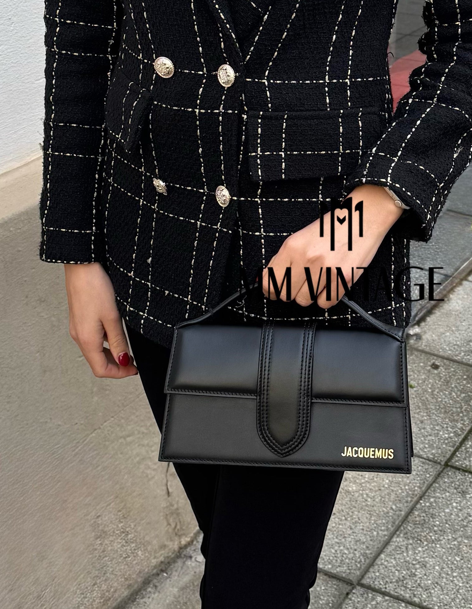 Borsa Le grand Bambino black Jacquemus