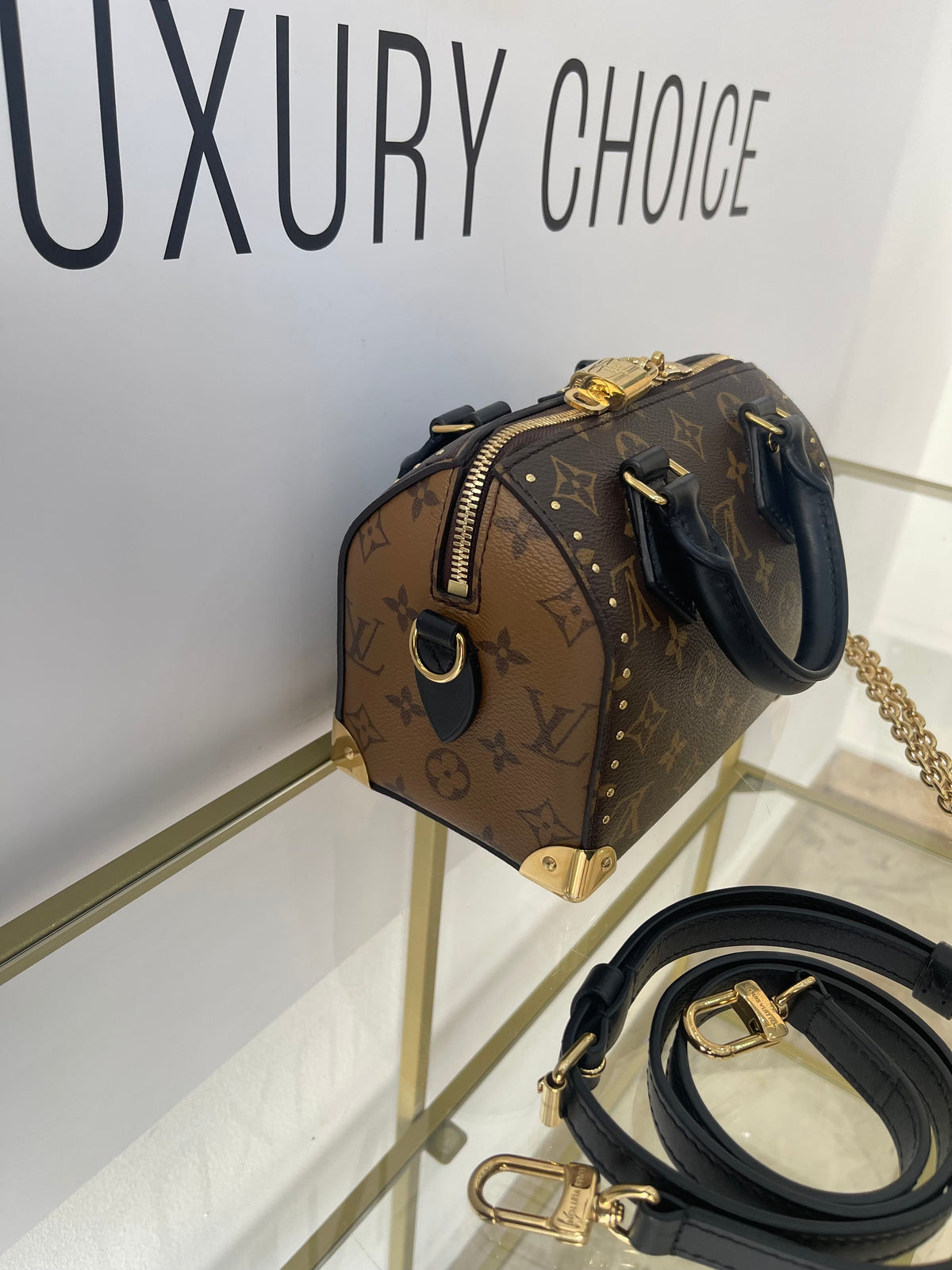 Borsa Speedy Trunk 20 Monogram Louis Vuitton
