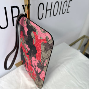 Borsa Shopping Camouflage GG Supreme Gucci