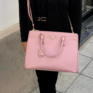 Borsa Galleria Large in Saffiano Prada