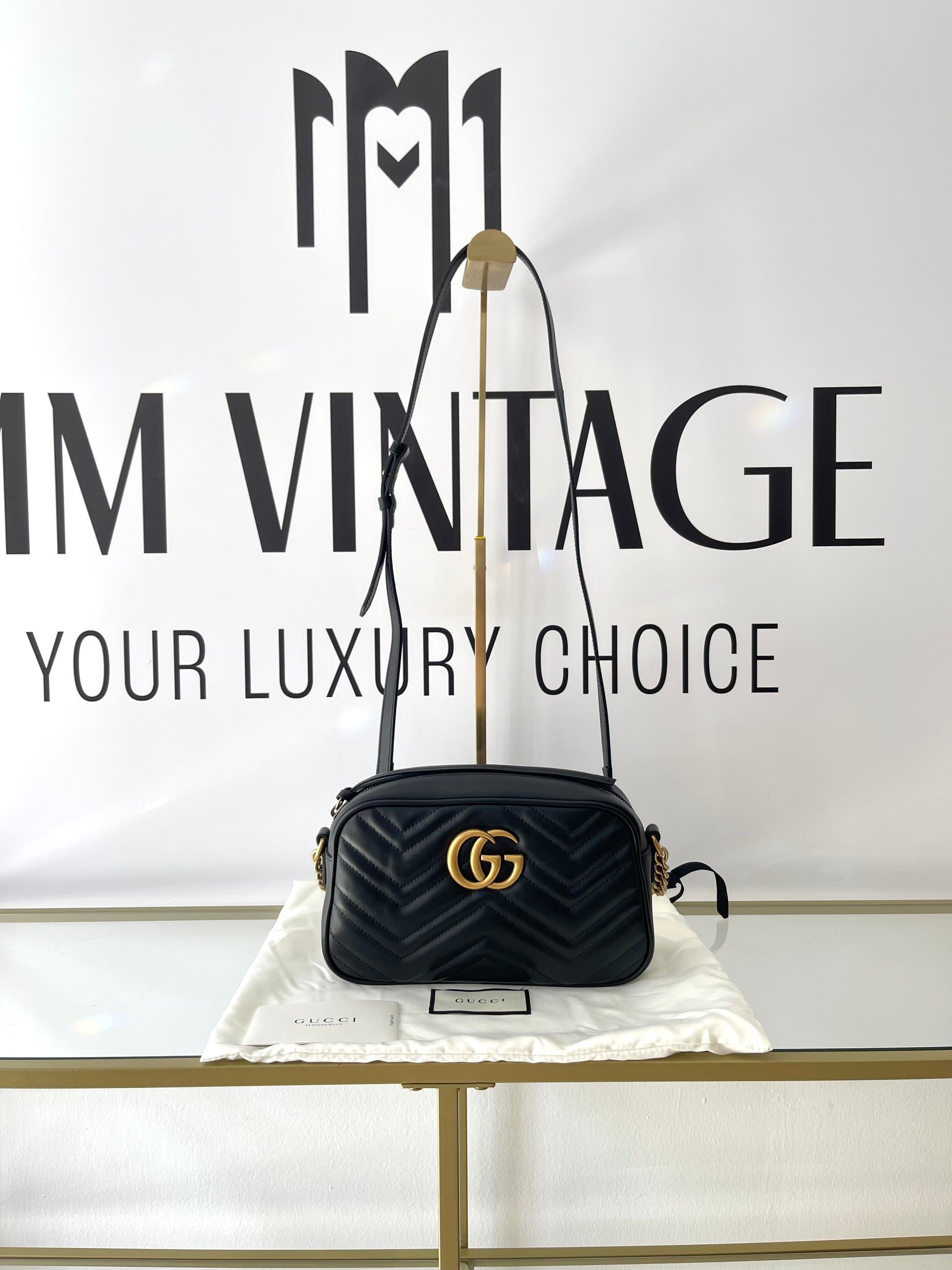 Borsa Camera Bag GG Marmont Matelassé Gucci