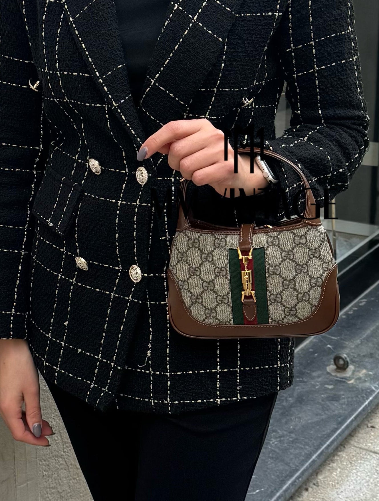 Borsa Mini Jackie 1961 GG Supreme Gucci