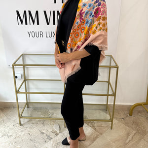 Foulard stampa Floreale Gucci