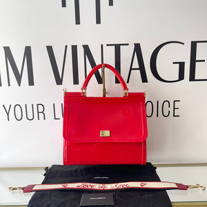 Borsa Sicily rossa Dolce & Gabbana