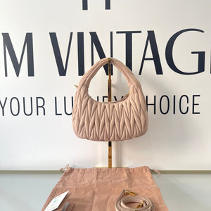 Borsa Hobo Wander Small Miu Miu