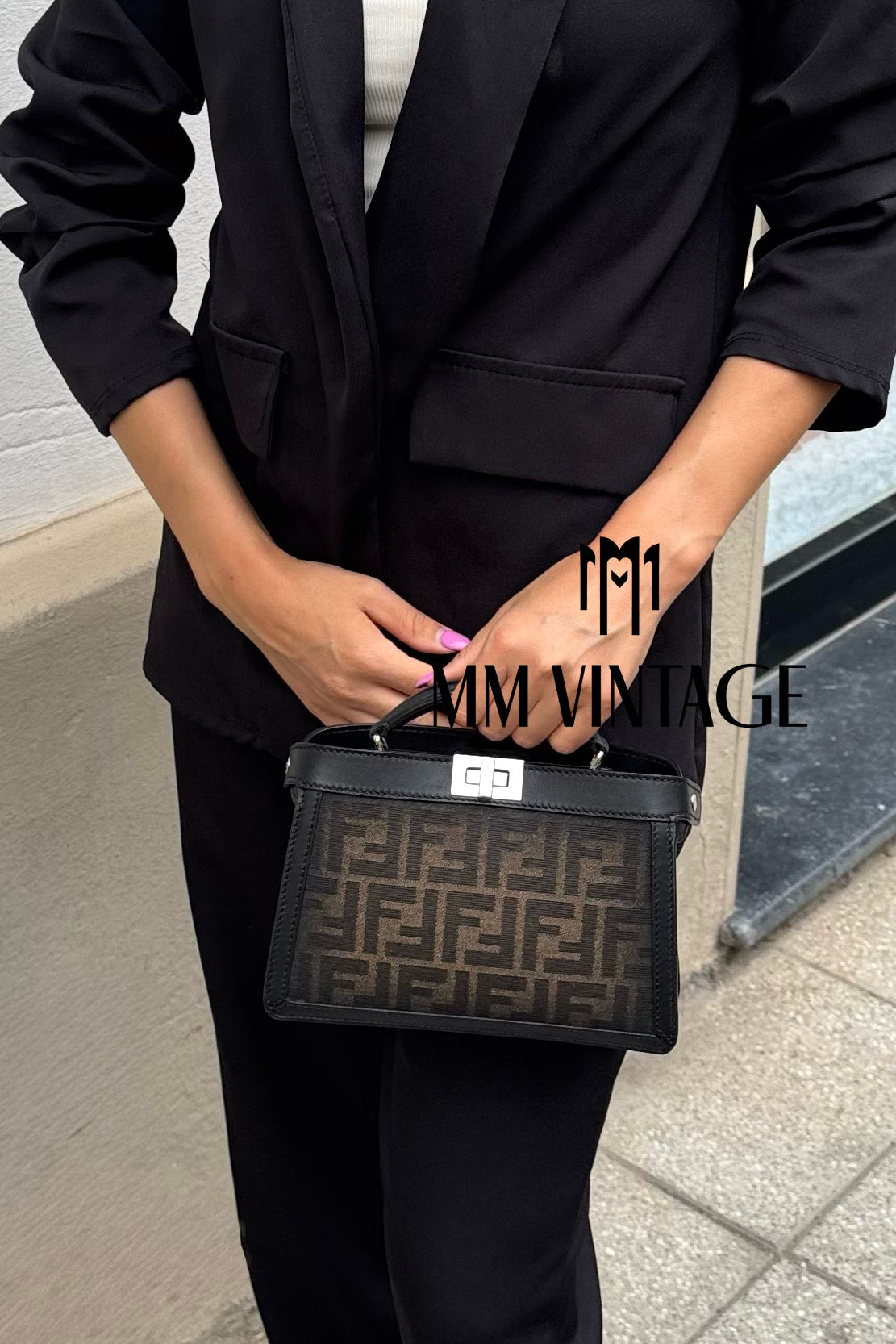 Borsa Peekaboo ISeeU FF Fendi