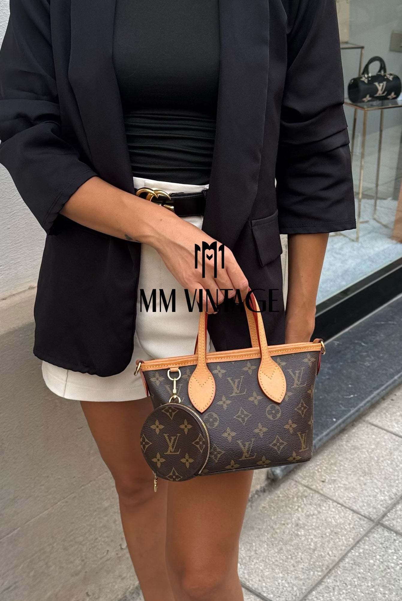 Borsa Neverfull BB Monogram Louis Vuitton