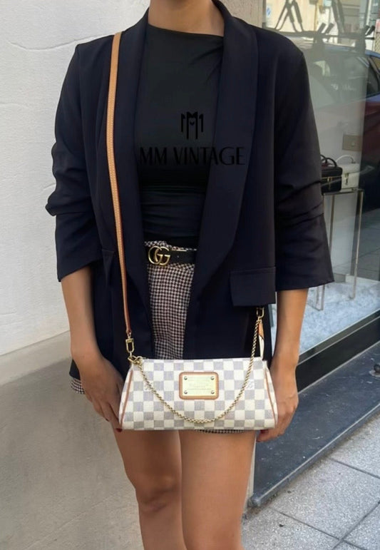 Pochette Eva Damier Azur Louis Vuitton