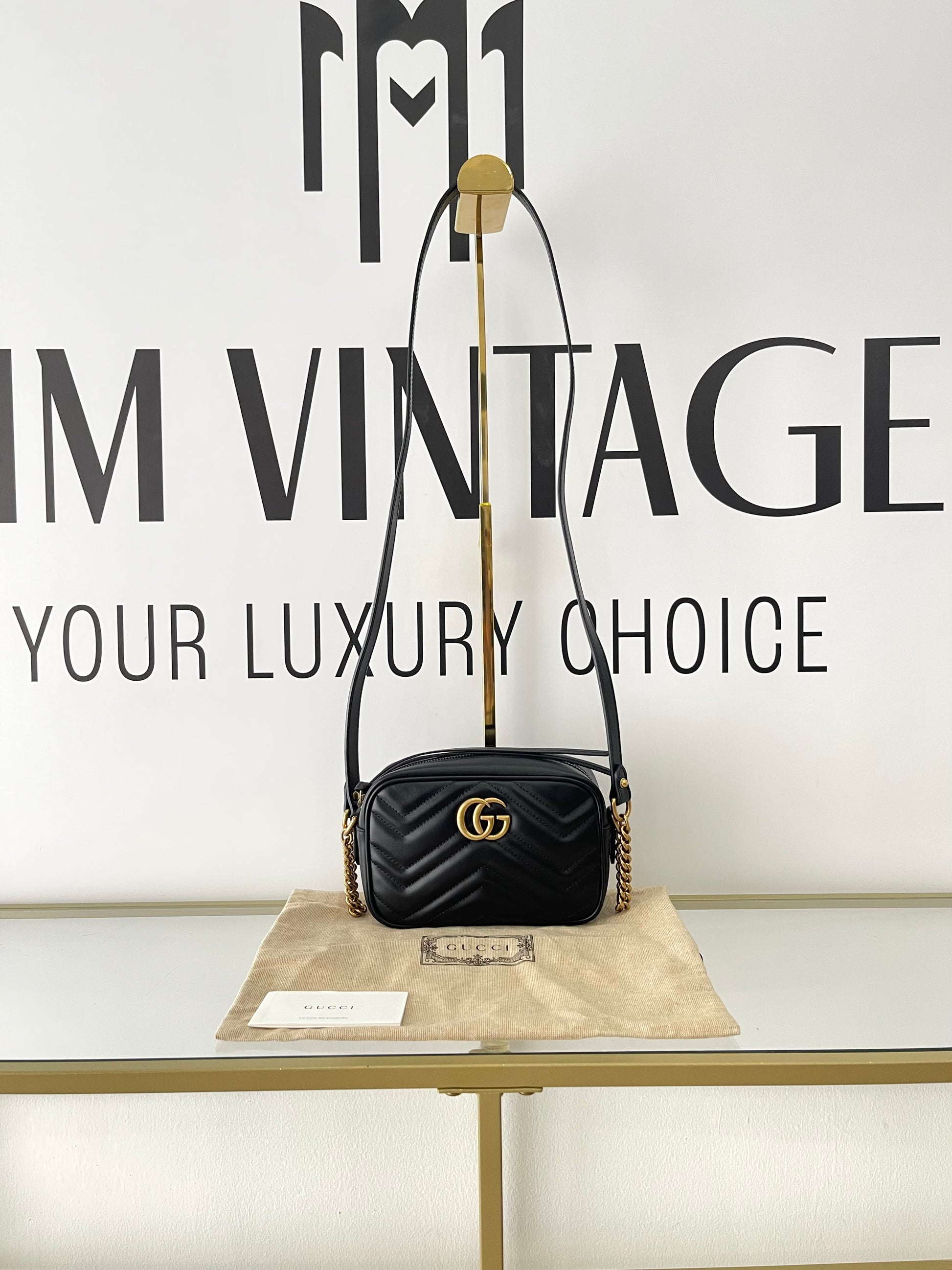 Borsa Mini Camera Bag GG Marmont Gucci