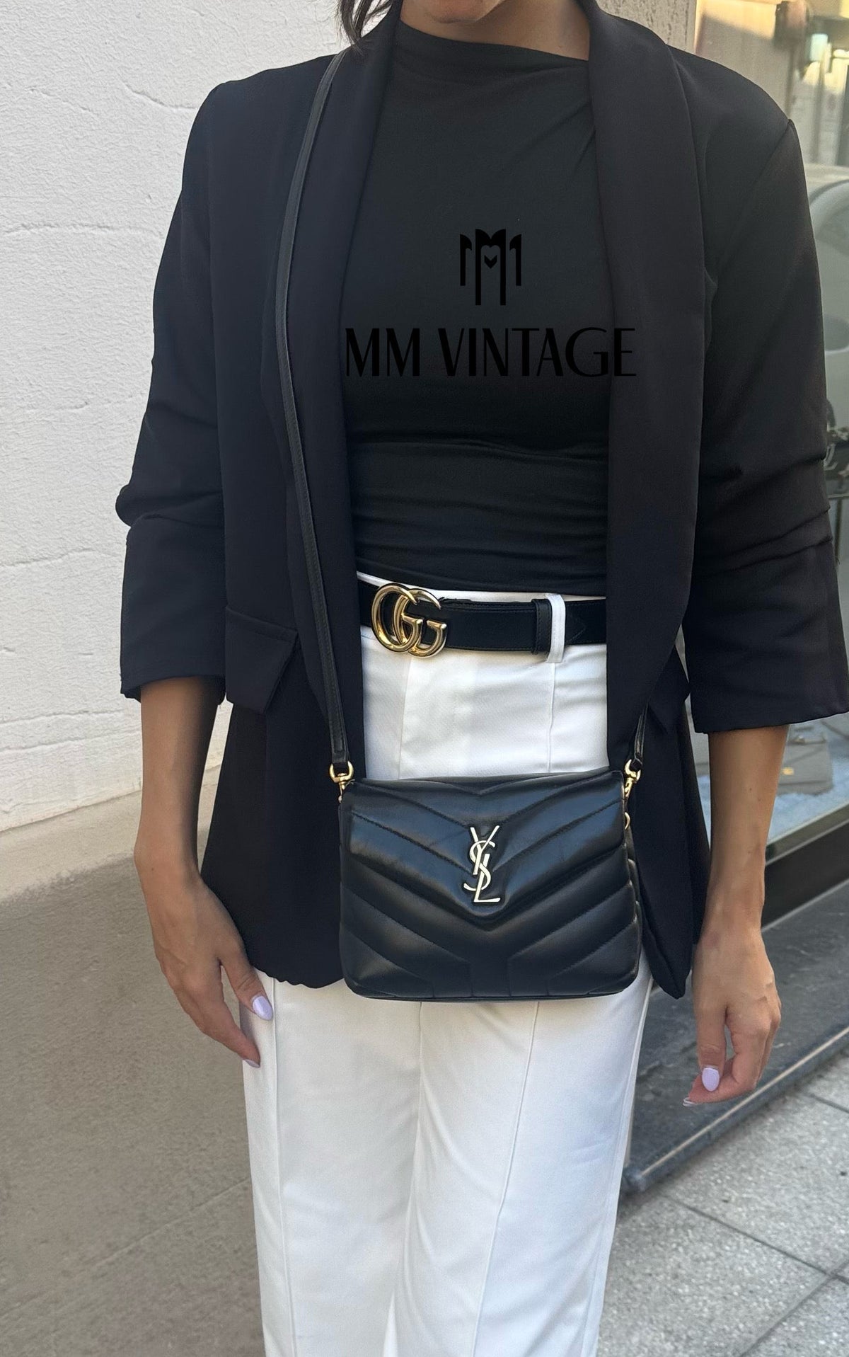 Borsa LouLou Toy hw oro Saint Laurent