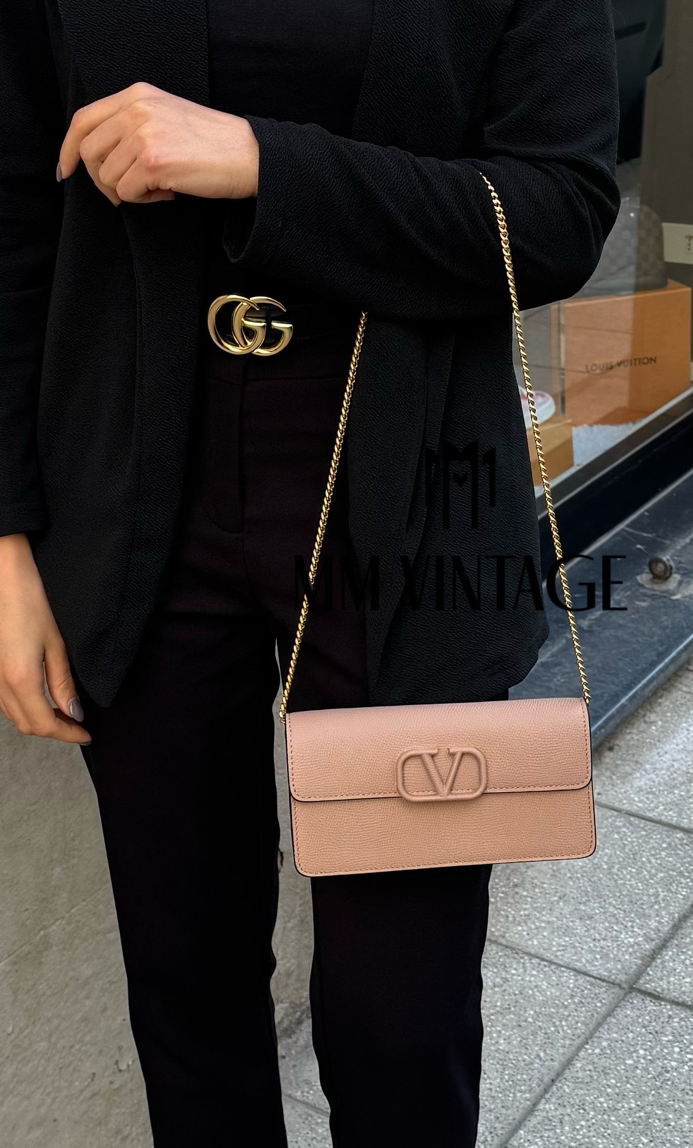 Wallet On Chain VLogo Signature Valentino Garavani