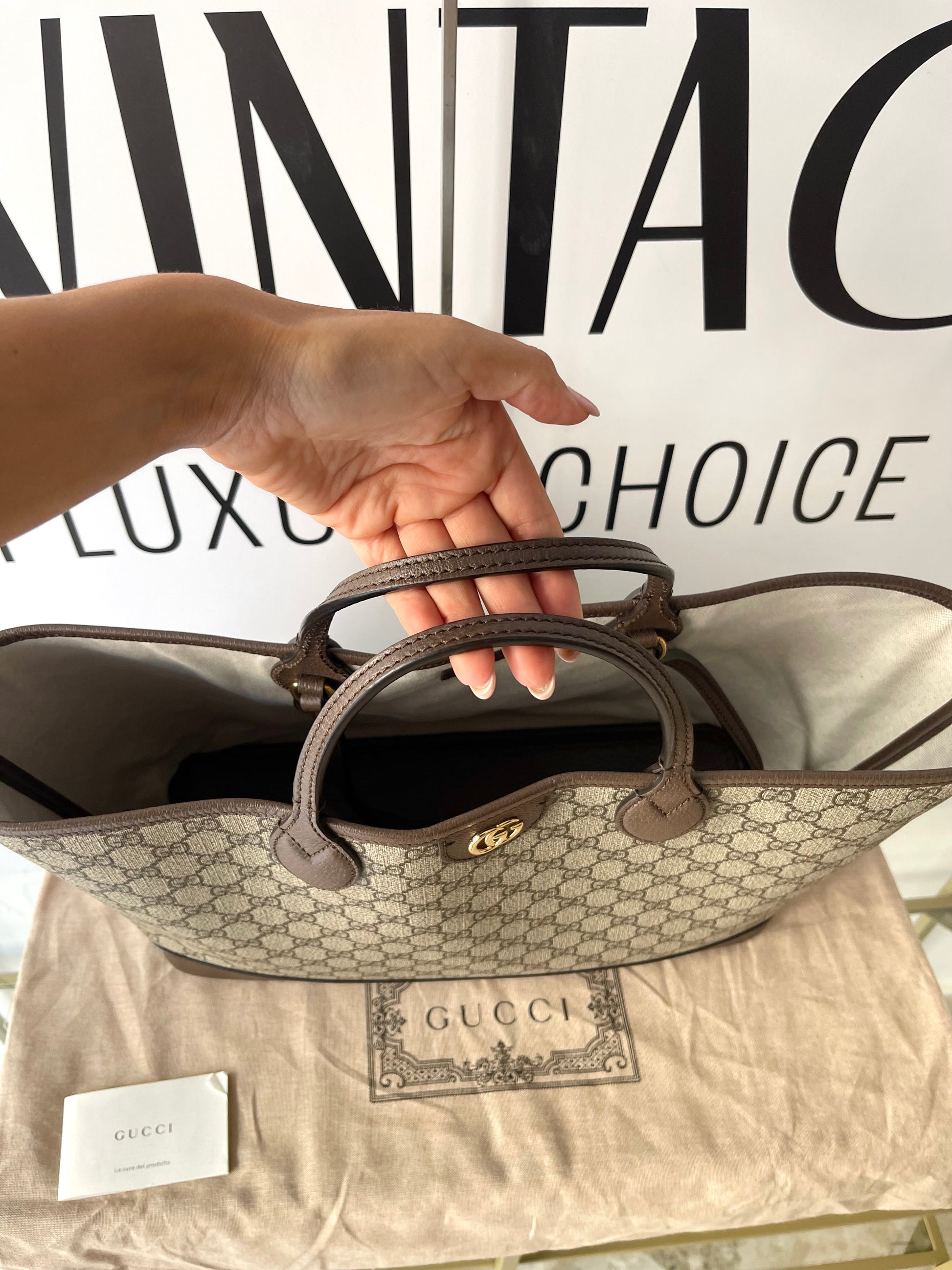 Borsa Shopping Ophidia GG Supreme Gucci