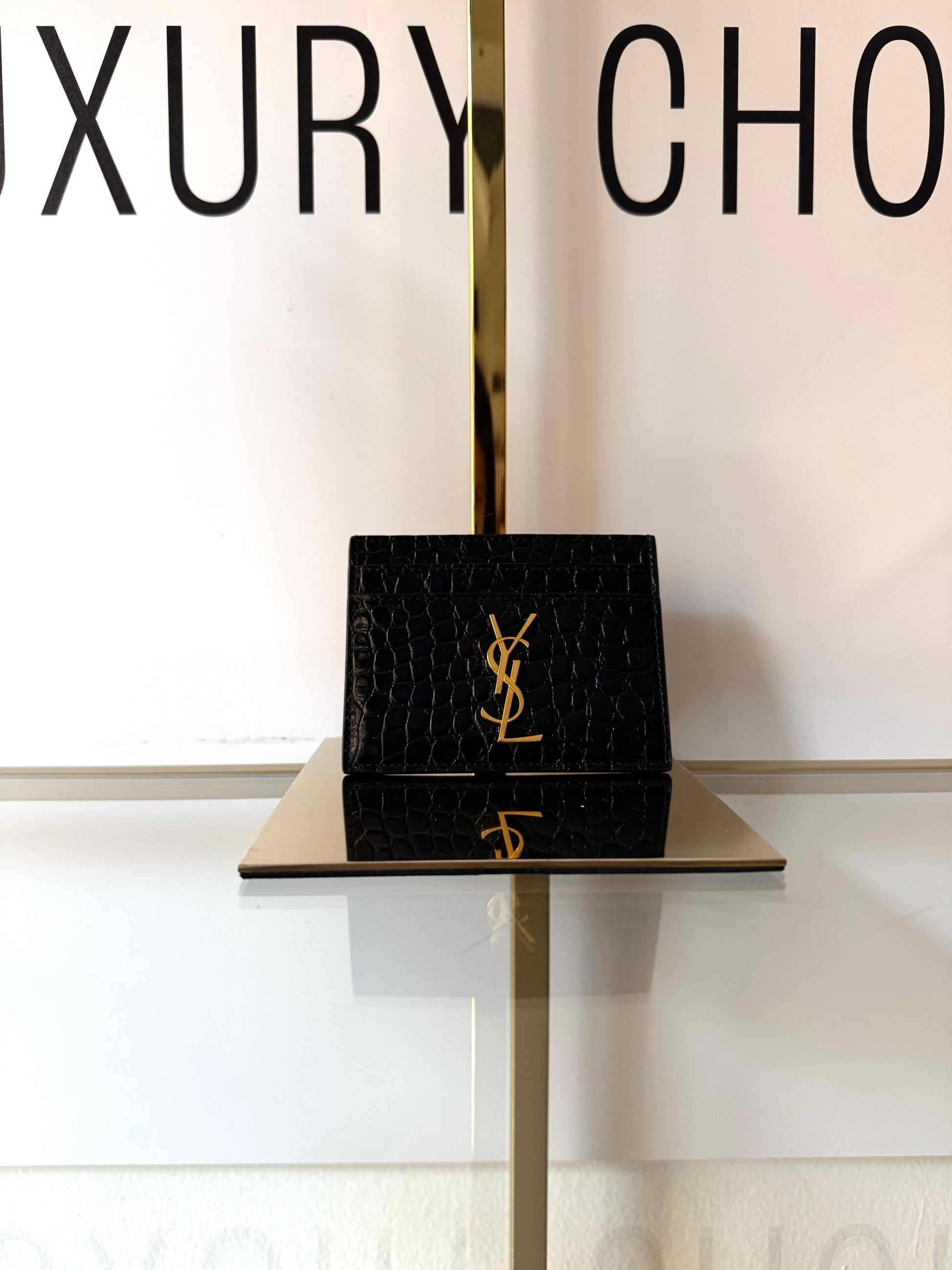 Portacarte Cassandre Saint Laurent