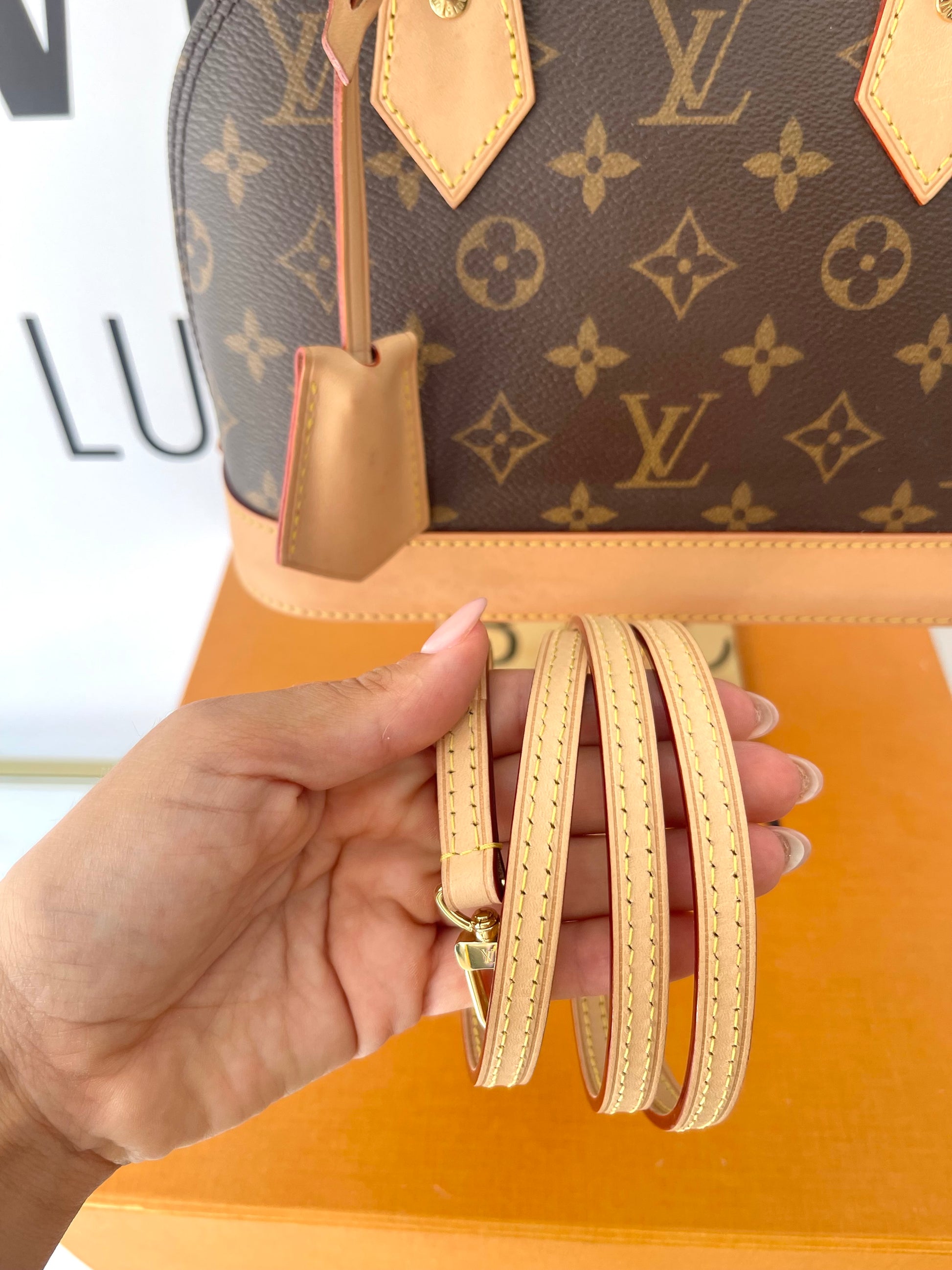 Borsa Alma BB Monogram Louis Vuitton