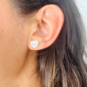 Orecchini cuori mini Tiffany